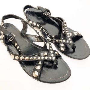 Miu Miu strappy studded sandals